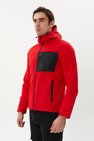 Exuma Erkek Kırmızı Softshell Mont 2011120-657 657-red