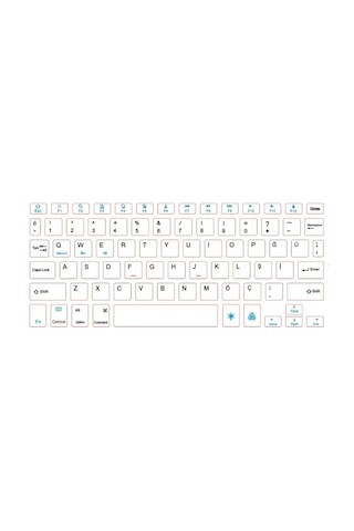Kyb71 Kablosuz Türkçe Q Klavye Mouse Set - Lila Diğer
