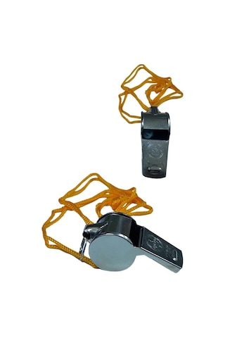 Metal Hakem Düdüğü Gümüş 74247094