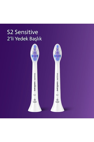 Philips Sonicare HX6052/87 Sensitive 2'li Diş Fırçası Başlığı