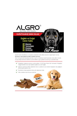 Algro Dana Kulak Çiğneme Ödül Maması 3 x 120 G