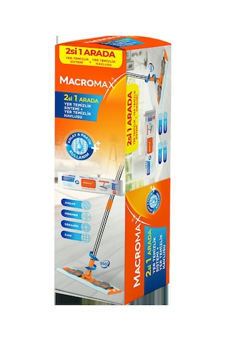 Macromax Famous 2 Si Bir Arada Yer Temiz Çok Renkli
