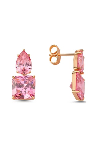 Merano Design Meri Pembe Küpe Çok Renkli