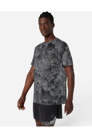 Asics Lımıted Serıes Metarun Ss Top Erkek Siyah Kısa Kollu Tshirt 2011d513-001