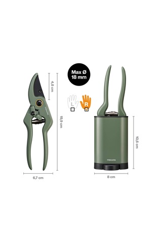 Fiskars Bitki Ve Çiçek Makası Tutuculu