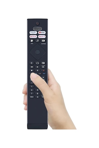 Byconners Philips 65pml9308/12 İle Uyumlu Android Tv Kumandas-mikrofonsuz