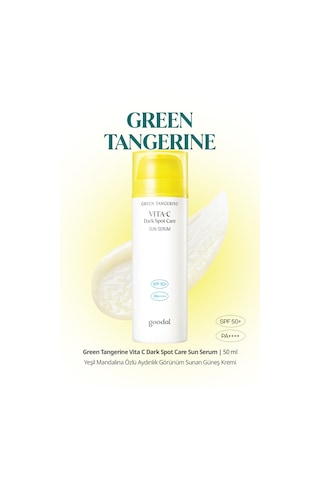 Leke Karşıtı Serum Güneş Kremi Goodal Green Tangerine Vita C Dark Spot Care Sun Serum Spf50+ Pa++++
