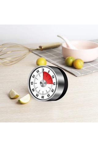 Symbee Mıknatıslı Mutfak Zamanlayıcı - 60 Dakika Geri Sayım, Alarmlı Ve Pratik