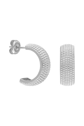 Nokta Halka Küpe 719852 Gold Gümüş