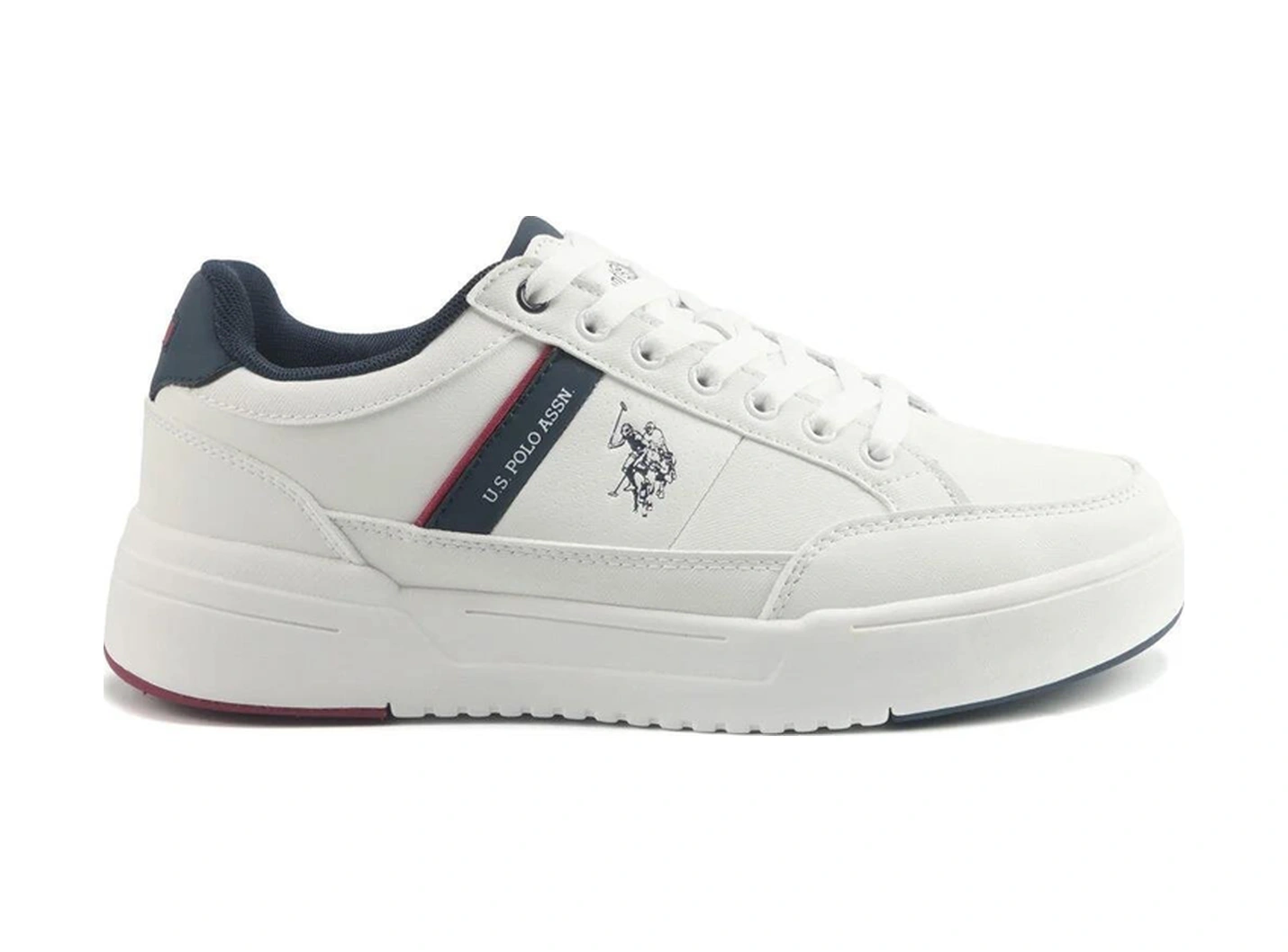 U.S. Polo Assn. U.s Polo Assn. Nevada Pr Beyaz Erkek Spor Ayakkabı Beyaz