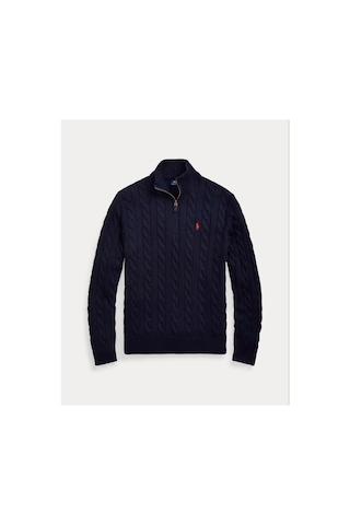 Polo Ralph Lauren Yarım Fermuar Triko Kazak Lacivert
