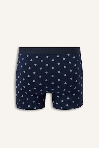 Defacto Regular Fit Desenli Beli Lastikli Pamuklu 3lü Boxer I2231ax26augn245 Yeşil-gn245