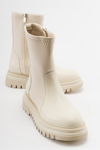 Luvishoes Alias Bej Scuba Kadın Bot Bej