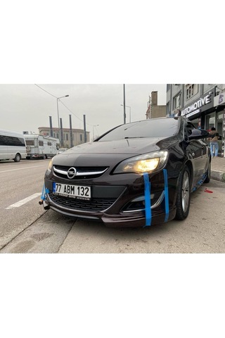 Kit Garaj Opel Astra J Makyajlı Sedan Sport Ön Tampon Ek Ön Ek 2013 - 2016 2013-2016 Boyasız