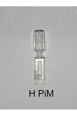 Akıllı Dikey Perde Pimi H Tip Değiştirelebilir Vagon Uyumlu 20 Adet