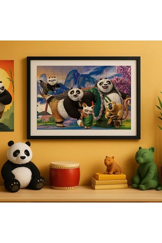 Kp 714 Kung Fu Panda Puzzle 100 Prç Aklby-bsva58 Standart