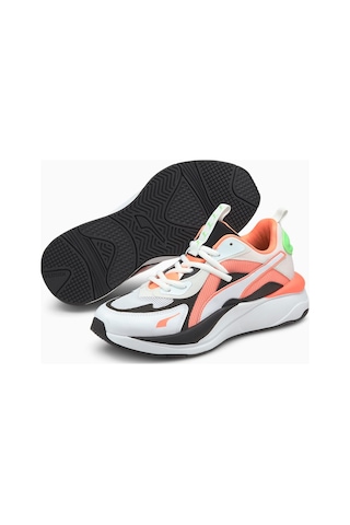 Puma Rs-Curve Beyaz/peach Kadın Ayakkabı Puma Dar Kalıp Narçiçeği