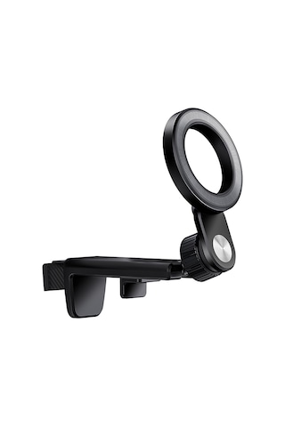 Lenyes Cr187 Oynar Başlıklı Magnetik Masa Telefon Tutucu Siyah