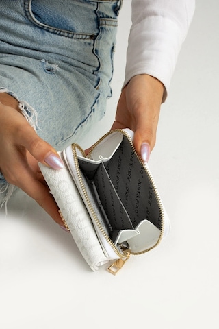 Just Polo Kadın Orijinal Just Polo Ayarlanabilir Askılı Şık El & Omuz Çantası Ve Cüzdanı Kombin Shopper Beyaz