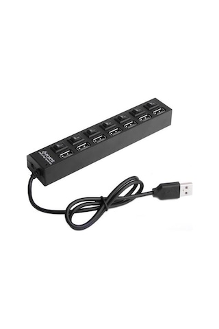 Lunatic 7448 7 Port Usb Hub Switch 40 Cm Çoklayıcı Çoğaltıcı Usb 2.0 - 480 Mbit/sn Veri Aktarım Hızı