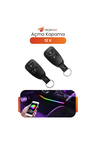 12v Uzaktan Kumandalı Açma Kapama Modülü Universal Araç Kontrol Sistemi Seti T-232