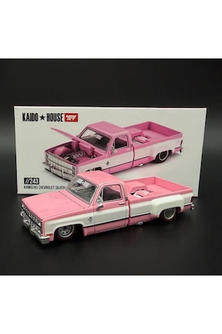 Kaido House Mini Gt Chevrolet Silverado Dually Vintage Spec V2 Pink 243 1/64 2026