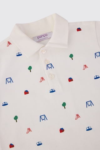Panço Erkek Bebek Polo Yaka Ekru Tişört 2621bb05002 Krem