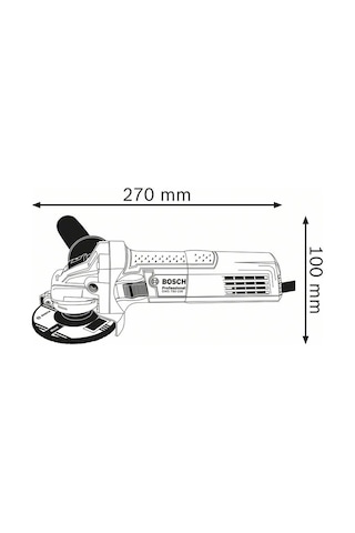 Bosch Professional GWS 750 S Avuç Taşlama Makinesi - 0601394120