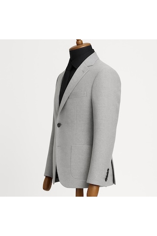 Fabio Cassani Erkek İtalyan Kesim Astarsz Blazer Ceket Klasik Ve Modern Şıklık - 7472 Taş