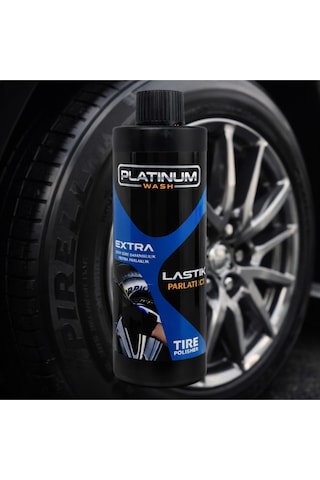 Platınum Wash Lastik Parlatıcı 500ml Sünger li