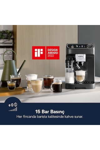 Delonghi Magnifica Plus ECAM320.61.G 1450 W Tam Otomatik Kahve Makinesi