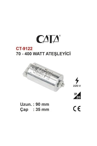 Cata Ct-9122 Ateşleyici 70 - 400 W