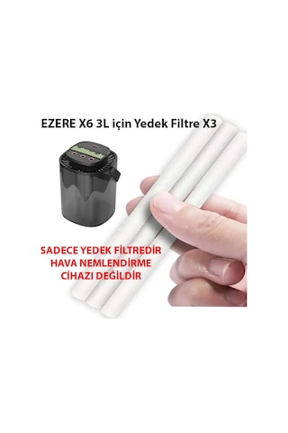 Ezere X6 3l İçin Yedek Filtre X3- 5775 Beyaz Gül