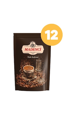 Madenci Türk Kahvesi 12 x 250 G