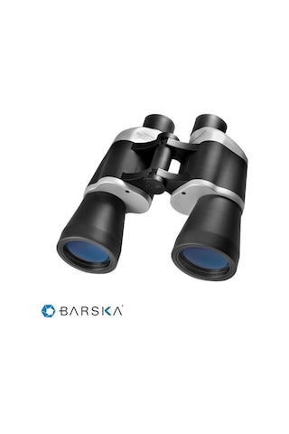 Barska 10x50 Focus Free Mavi Lens El Dürbünü Siyah