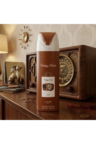 Lattafa Pride Vintage Radio Bodyspray 200 Ml Kadın Vücut Spreyi