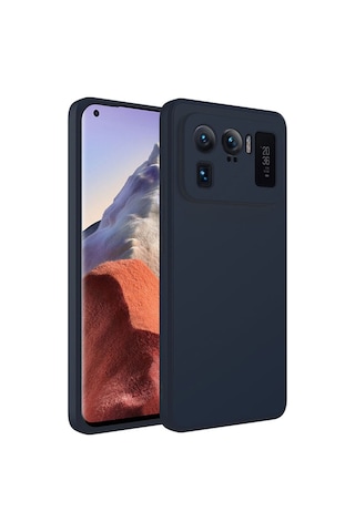 Xiaomi Mi 11 Ultra Kılıf Zore Mara Lansman Kapak Lacivert