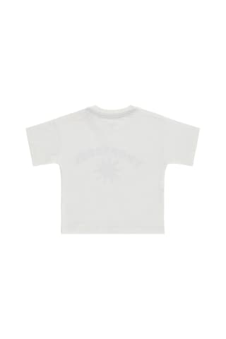 Civil Baby Tropicool Baskılı 3-12 Ay Tişört - Ekru