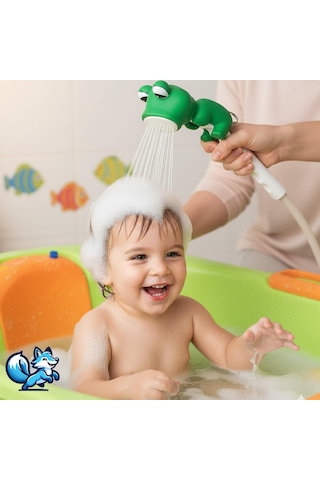 Lexroo Sevimli Hayvan Figürlü Bebek Duş Başlığı Çok Renkli