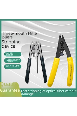 Konesam 42 Çelik Fiber Kablo Soyucu, İki Açıklıklı Ergonomik Tasarım, Füzyon Makinesi Ve Bakım İçin Toptan Alıcı Araç Cfs3 Modeli