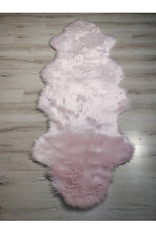 Yamalıhome Peluş Halı Apost Pembe 75 x 200Cm Post Halı