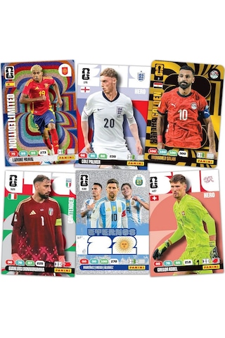 Dünya Kupası Fıfa 2026 Panini Adrenalyn Xl Upgrade Set Koleksiyon Kartı 1 Paket 50 Kart