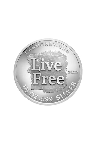 AgaKulche Özgür Libertas 2022 Gümüş Sikke Coin