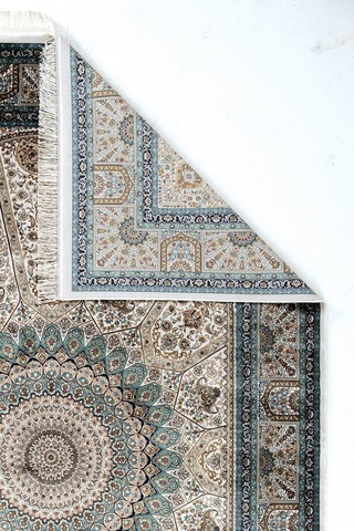 Romans Halı Herat 2803 Mavi Çok Renkli