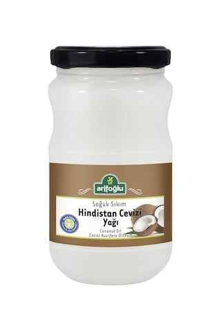 Arifoğlu Hindistan Cevizi Yağı Soğuk Sıkım 330 ML Arifoğlu Hindistan Cevizi Yağı Soğuk Sıkım 330 ML