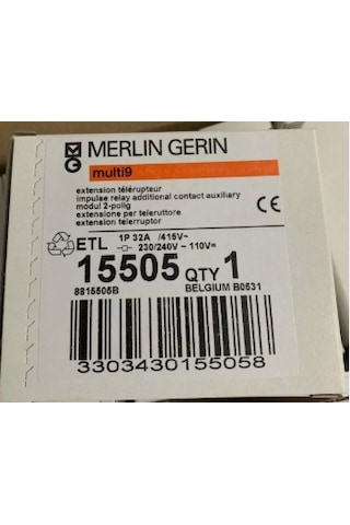 Merlin Gerin 32a Darbe Akım Anahtarı