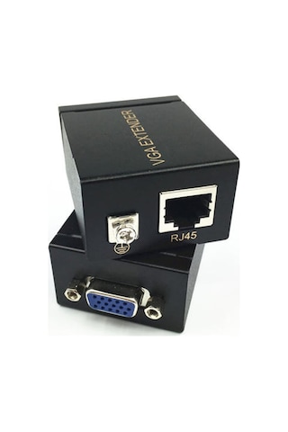 Vga Cat5/Cat6 60 Metre Vga Extender Uzatıcı Vga Extender