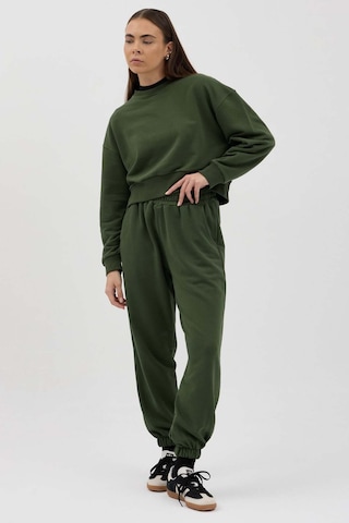 Buly Cozy Beli Lastikli Jogger Eşofman Altı Yeşil