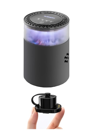 Exenar - Siyah - Yedek Koku Kartuşu Araç İçi Aroma Difüzörü Exenar Subzero Hm15 Harvox Torima Tcf-01 Uyumlu 001