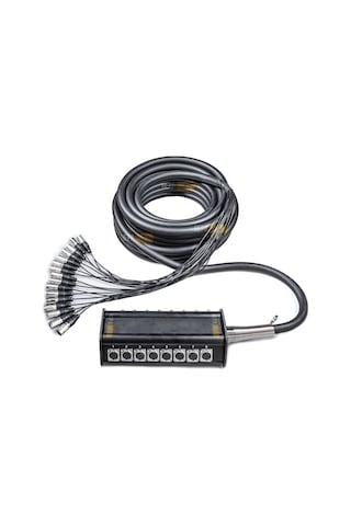 Stage-16c-20m 16 Kanal 20 Metre Multicore Kablolu Hazır Stage Box